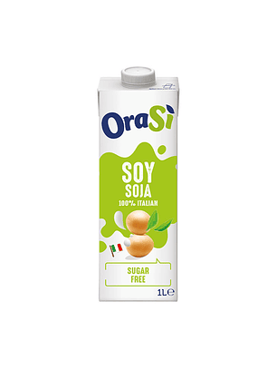 Leche Vegetal Bebida De Soya Orasi Sin Azúcar 1 Litro
