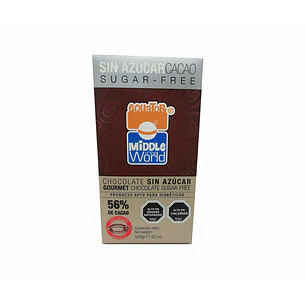 Chocolate Barra Premium 56% Cacao Sin Azúcar Chocono 500grs