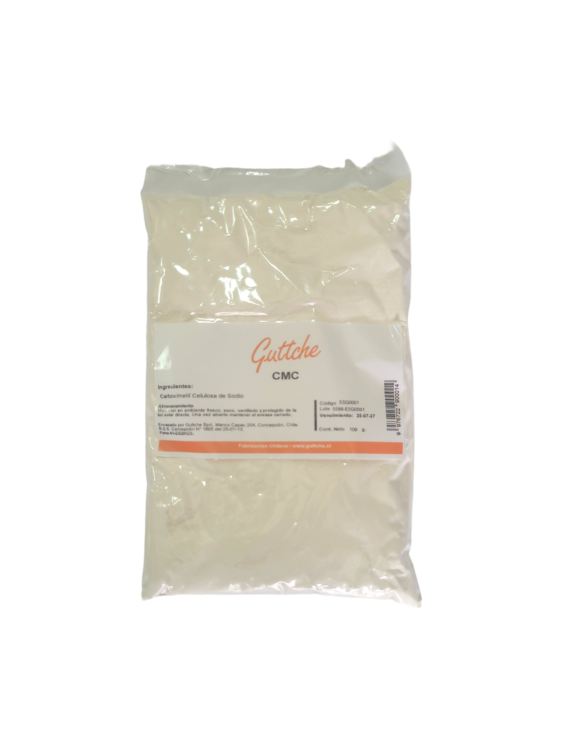 Carboximetil celulosa de Sodio CMC (FGM) Guttche 100 grs 1