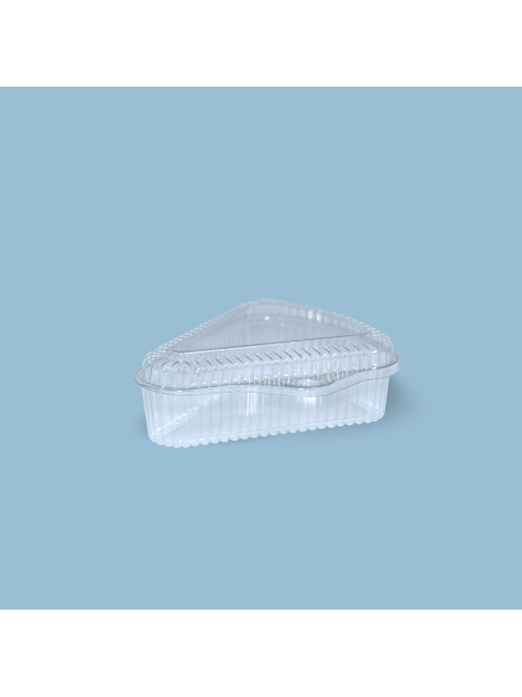 Envase Transparente Cristal Triangular BAJO 11x5 Cm 50 Unid. 1