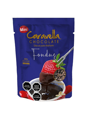 Mini Chocolate Caravella Para Fondue 300 grs