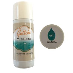 Colorantes En Gel Con Gotario Guttche 20gr Turquesa