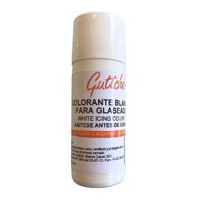 Colorante Blanco para Glaseado Guttche 20gr