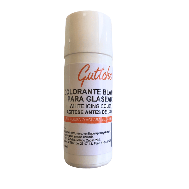 Colorante Blanco para Glaseado Guttche 20gr
