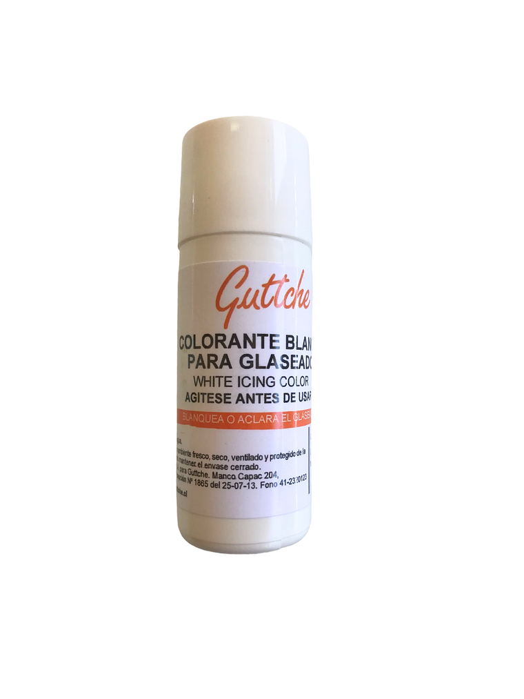 Colorante Blanco para Glaseado Guttche 20gr 1