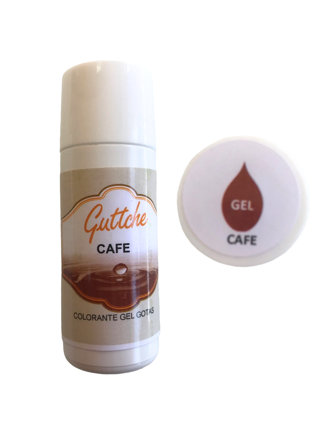 Colorantes En Gel Con Gotario Guttche 20gr Café 1
