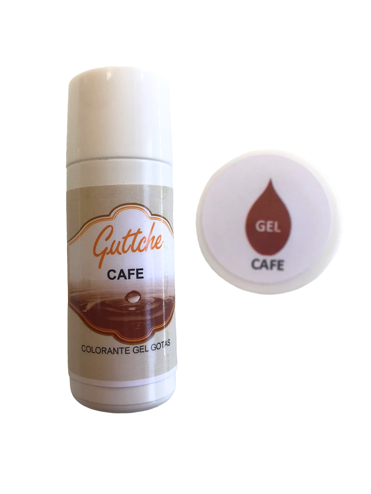 Colorantes En Gel Con Gotario Guttche 20gr Café 1