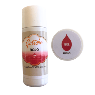 Colorantes En Gel Con Gotario Guttche 20gr Rojo