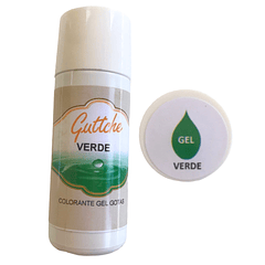 Colorantes En Gel Con Gotario Guttche 20gr Verde