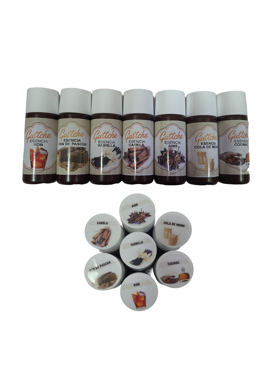Esencias Guttche 25ml Para Repostería Comestibles 16