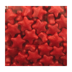 Sprinkles Estrellas 7mm Guttche 100 grs Rojo