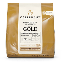 Chocolate Callebaut Gold 30,4% Cacao 400grs