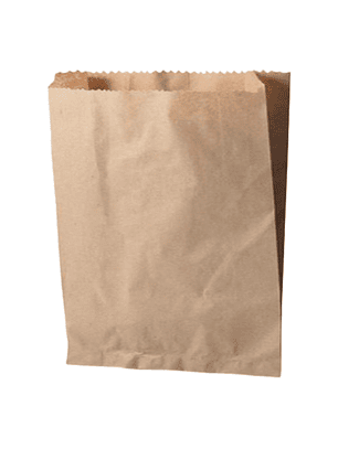 Sacos de Papel Kraft 17x12 cm Extra Corto 100 unidades