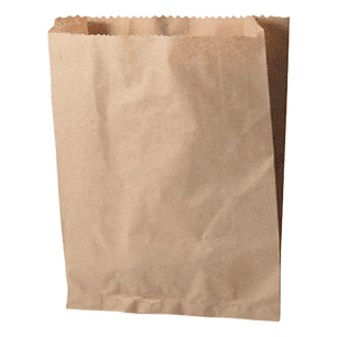 Sacos de Papel Kraft 17x12 cm Extra Corto 500 unidades