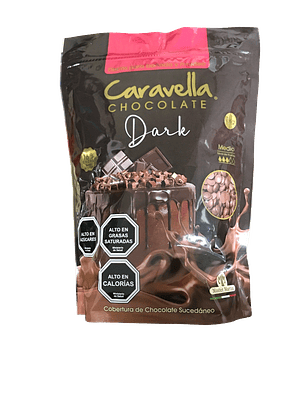 Cobertura De Chocolate Caravella Negro 1 kg