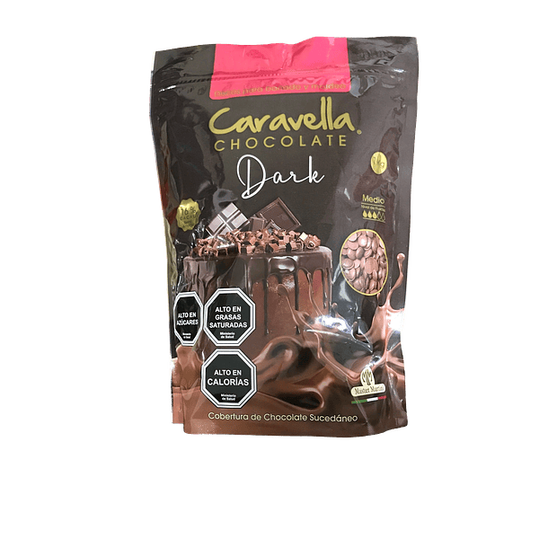 Cobertura De Chocolate Caravella Negro 1