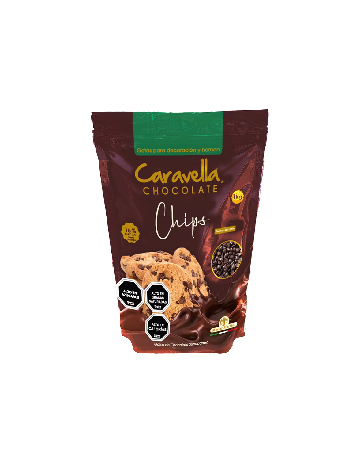 Chocolate Chips Caravella Semiamargo 1 Kg 1