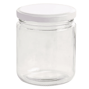 Frasco Conservero 450 cc Con Tapa x1 unidad