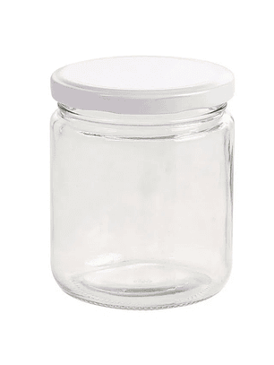 Frasco Conservero 450 cc Con Tapa x1 unidad