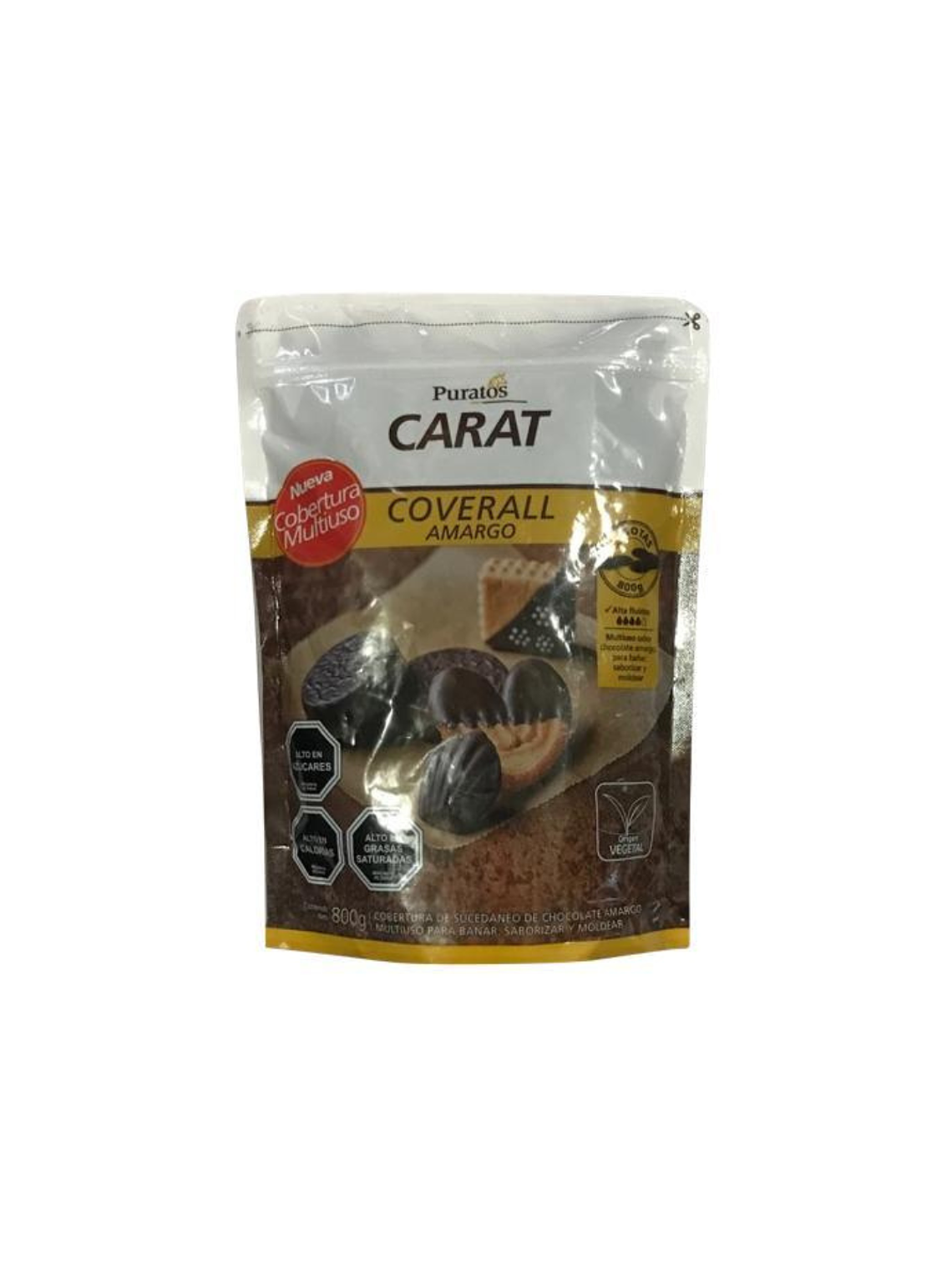 Pack 3 Coberturas De Chocolate Puratos Coverall Amargo 1