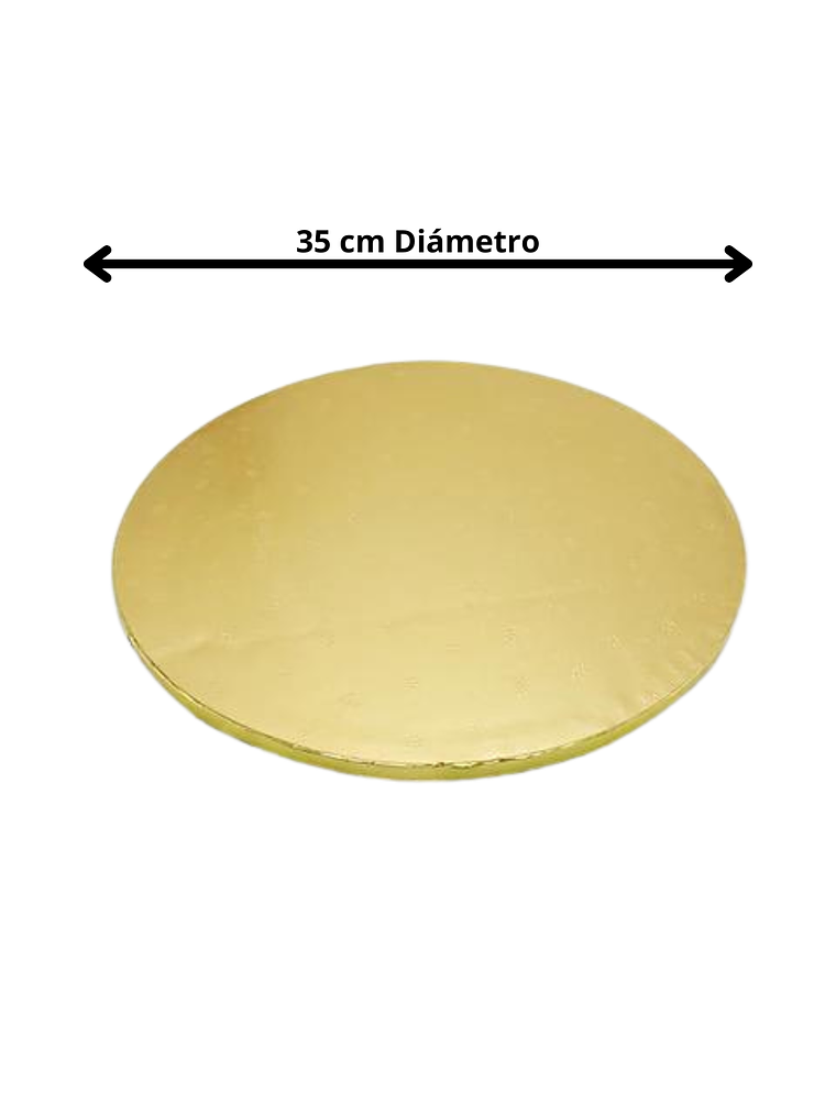 Base Redonda para Torta o tartaleta 30 o 35 cm x 12mm  5