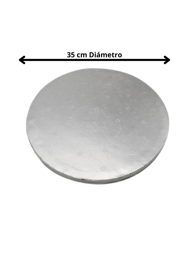 Base Redonda para Torta o tartaleta 30 o 35 cm x 12mm  6
