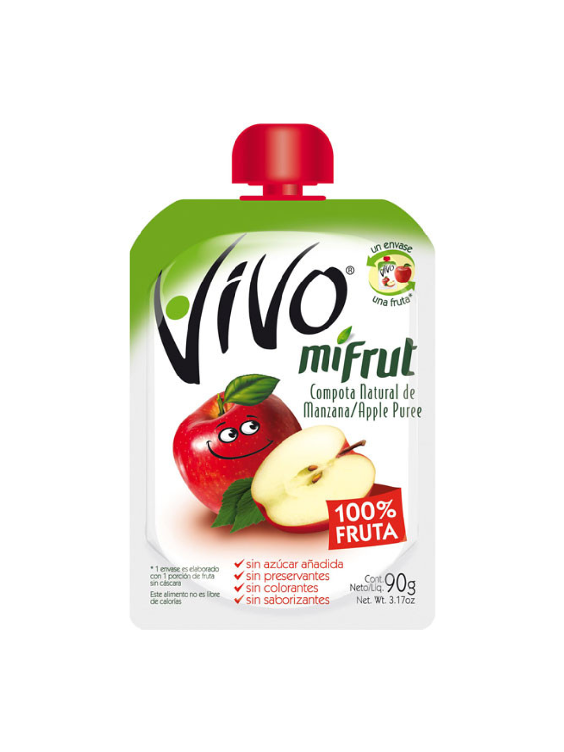 Compota Mifrut 90 Gr  Manzana o Pera 1