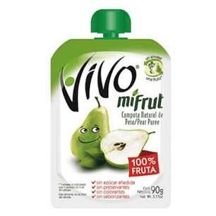 Compota Mifrut 90 Gr  Manzana o Pera