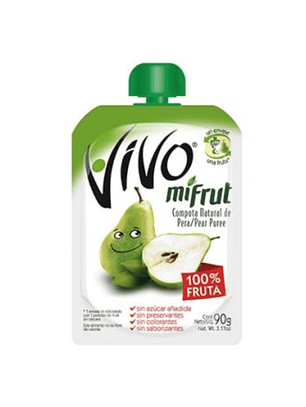 Compota Mifrut 90 Gr  Manzana o Pera