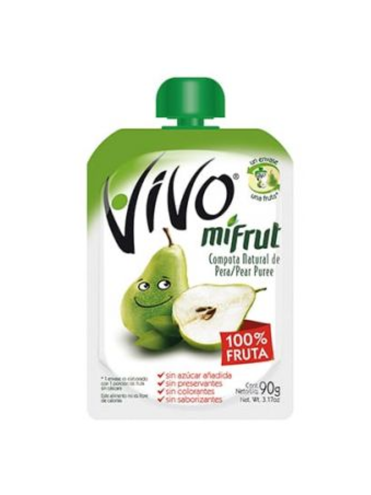 Compota Mifrut 90 Gr  Manzana o Pera 2