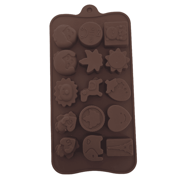 Molde silicona Para Chocolate 21x10,5 cm 3