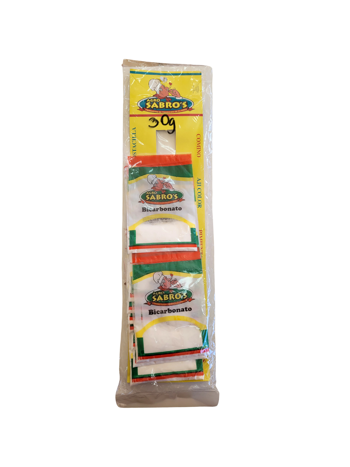 Bicarbonato de Sodio Bolsitas o Cartón Completo 30gr cada bolsita 2