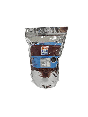 Chips Chocono sin azúcar 63% Cacao 1kg