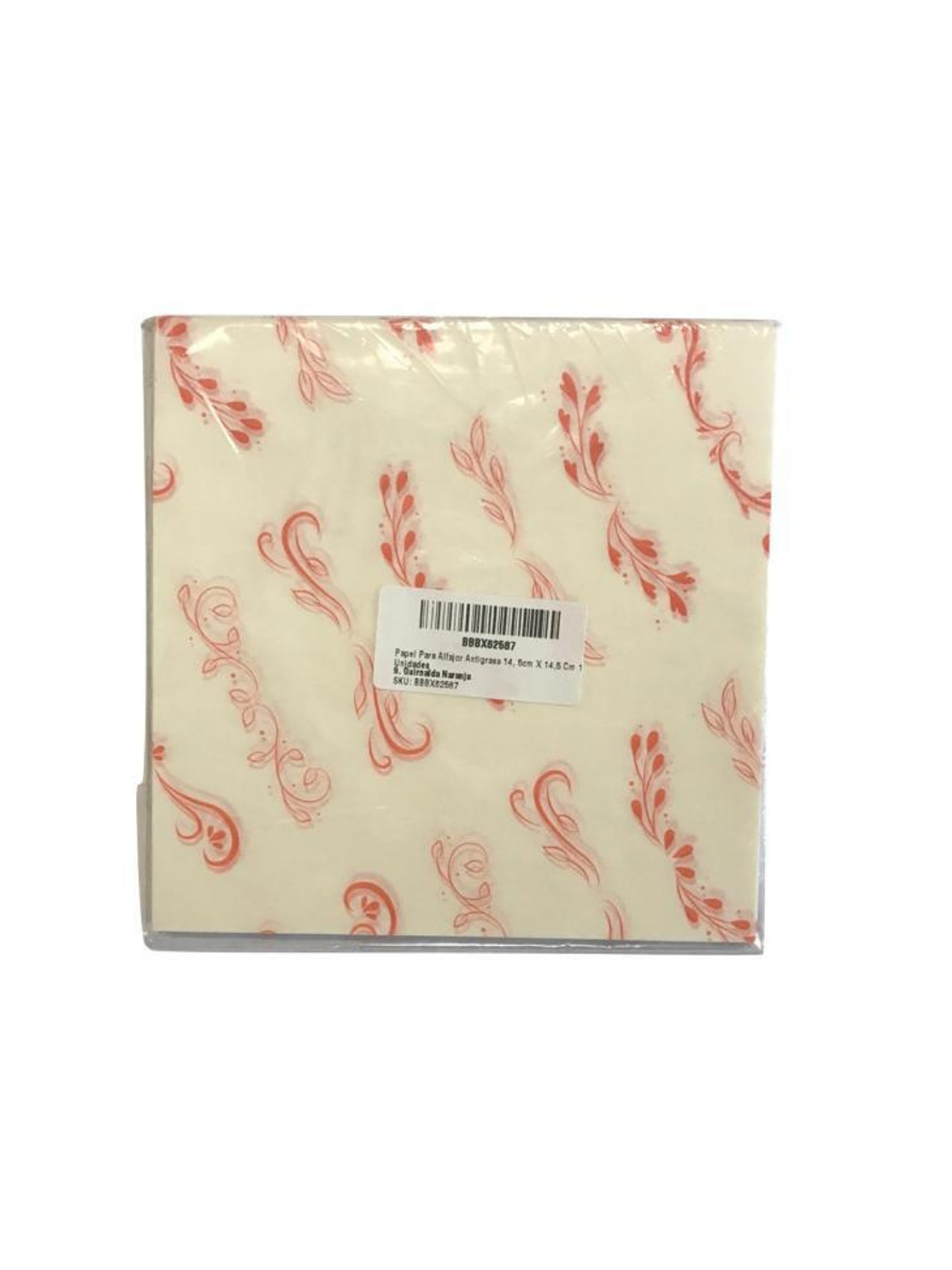 Papel Para Alfajor Antigrasa 14, 5cm X 14,5 Cm 100 Unidades 3