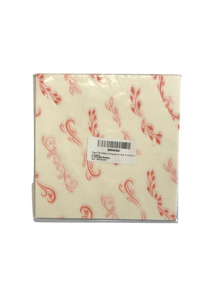 Papel Para Alfajor Antigrasa 14, 5cm X 14,5 Cm 100 Unidades 3