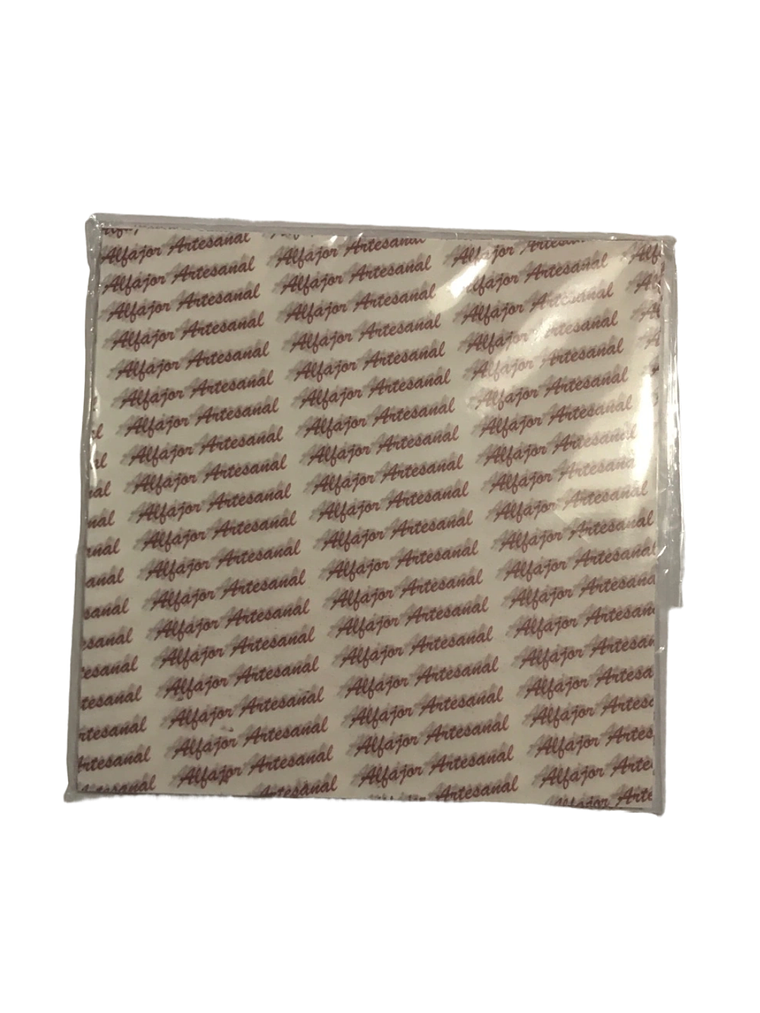 Papel Para Alfajor Antigrasa 14, 5cm X 14,5 Cm 100 Unidades 5