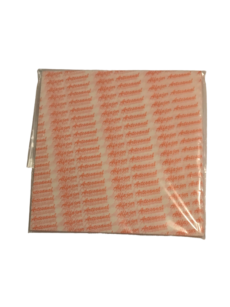 Papel Para Alfajor Antigrasa 14, 5cm X 14,5 Cm 100 Unidades 6