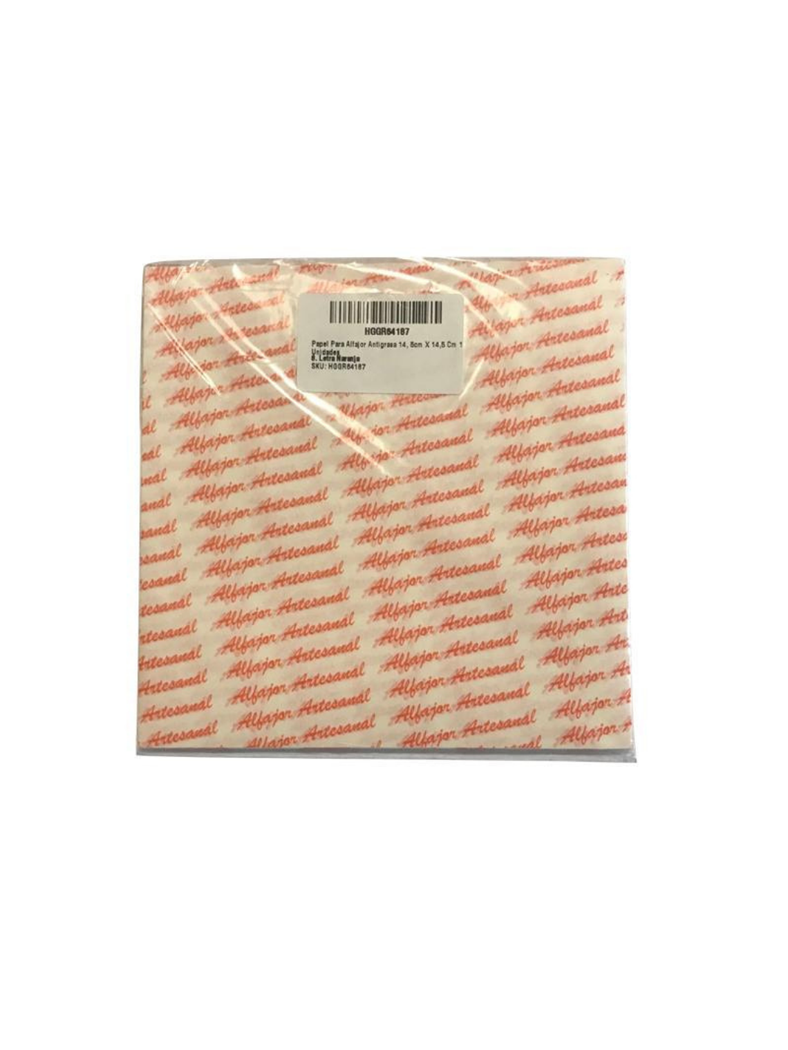 Papel Para Alfajor Antigrasa 14, 5cm X 14,5 Cm 100 Unidades 7