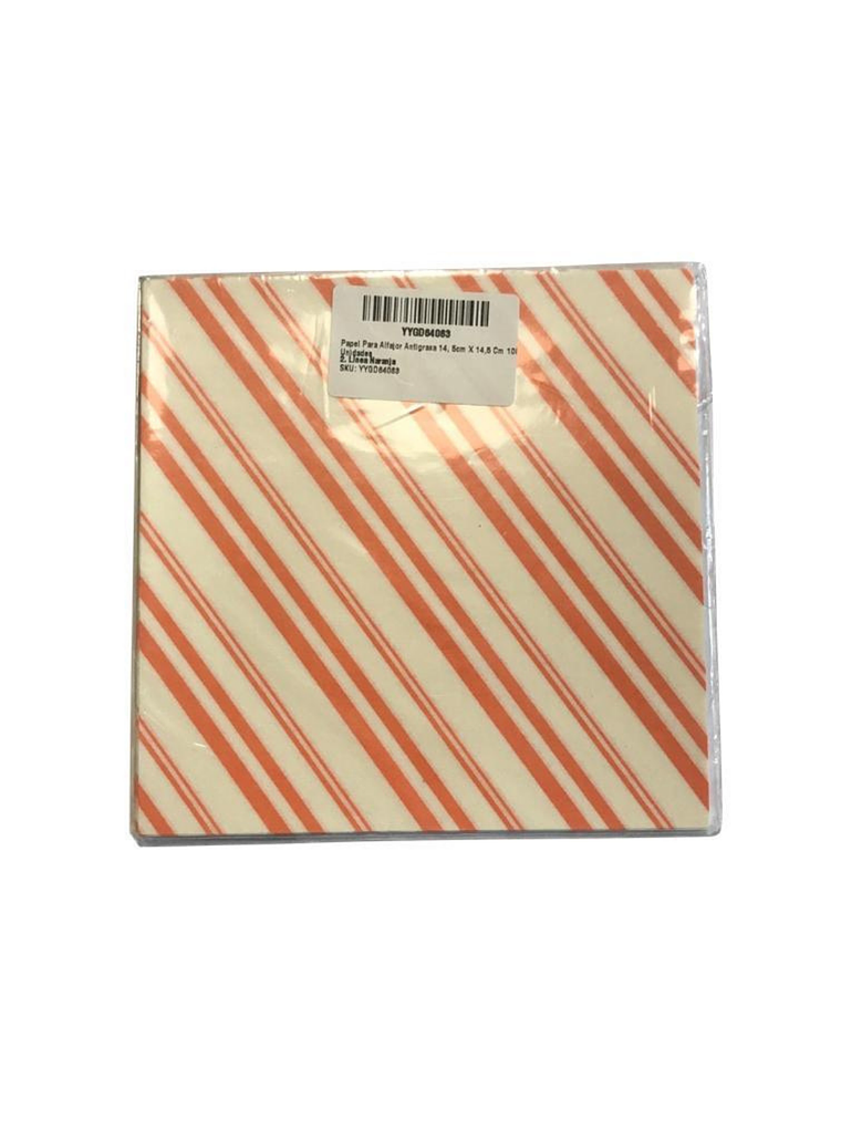 Papel Para Alfajor Antigrasa 14, 5cm X 14,5 Cm 100 Unidades 10