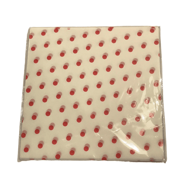 Papel Para Alfajor Antigrasa 14, 5cm X 14,5 Cm 100 Unidades 15