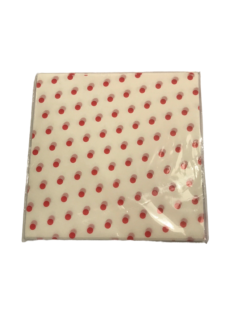 Papel Para Alfajor Antigrasa 14, 5cm X 14,5 Cm 100 Unidades 15