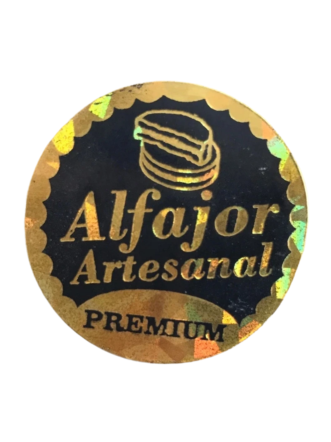 Sticker o Etiquetas Para Alfajor, Cuchuflí y Productos Artesanales 100 Unidades 6