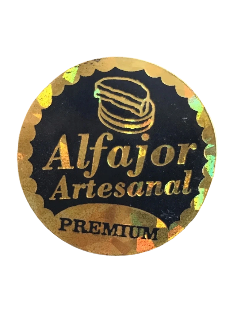 Sticker o Etiquetas Para Alfajor, Cuchuflí y Productos Artesanales 100 Unidades 6