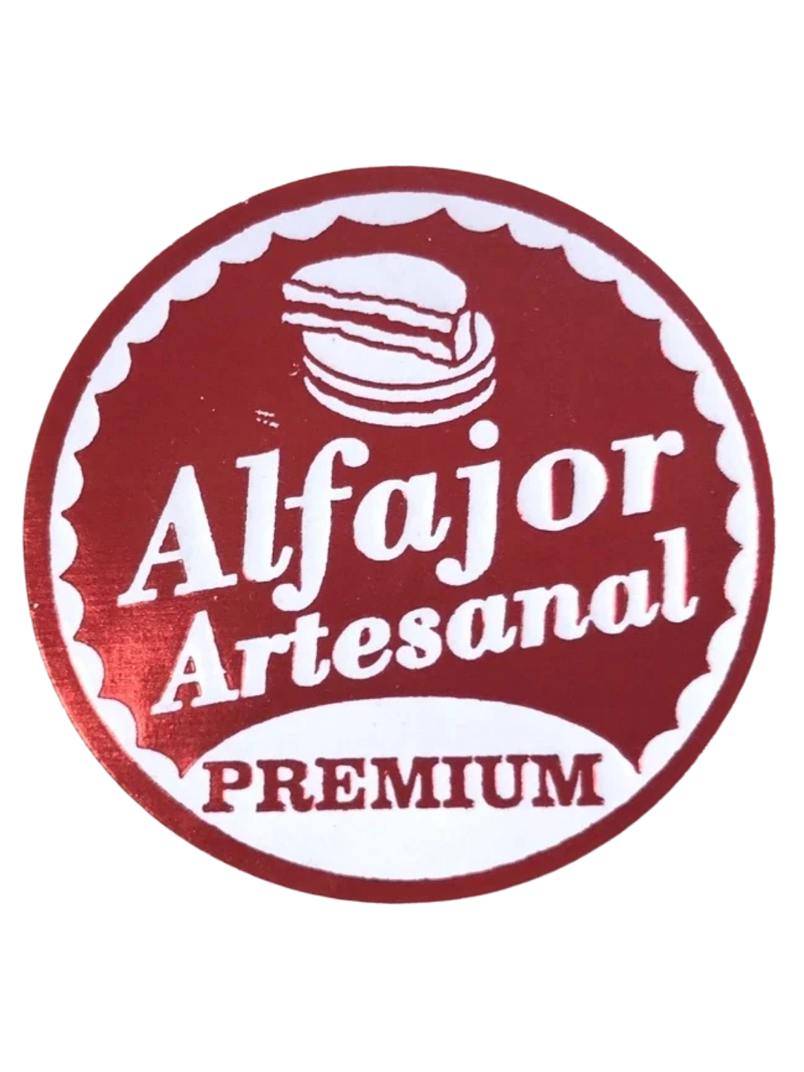 Sticker o Etiquetas Para Alfajor, Cuchuflí y Productos Artesanales 100 Unidades 8