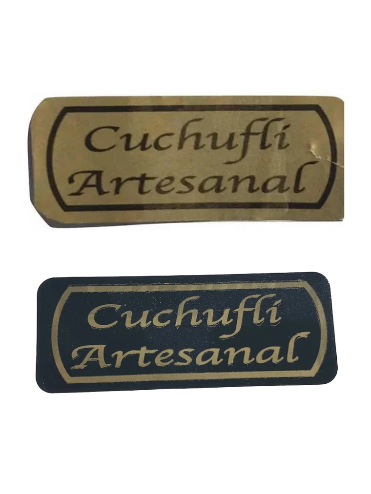 Sticker o Etiquetas Para Alfajor, Cuchuflí y Productos Artesanales 100 Unidades 11