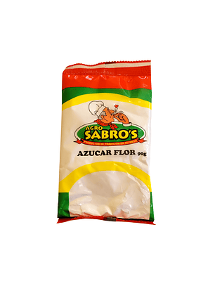 Azúcar Flor Almacenero por unidad o Pack 10 Bolsitas de 90 grs