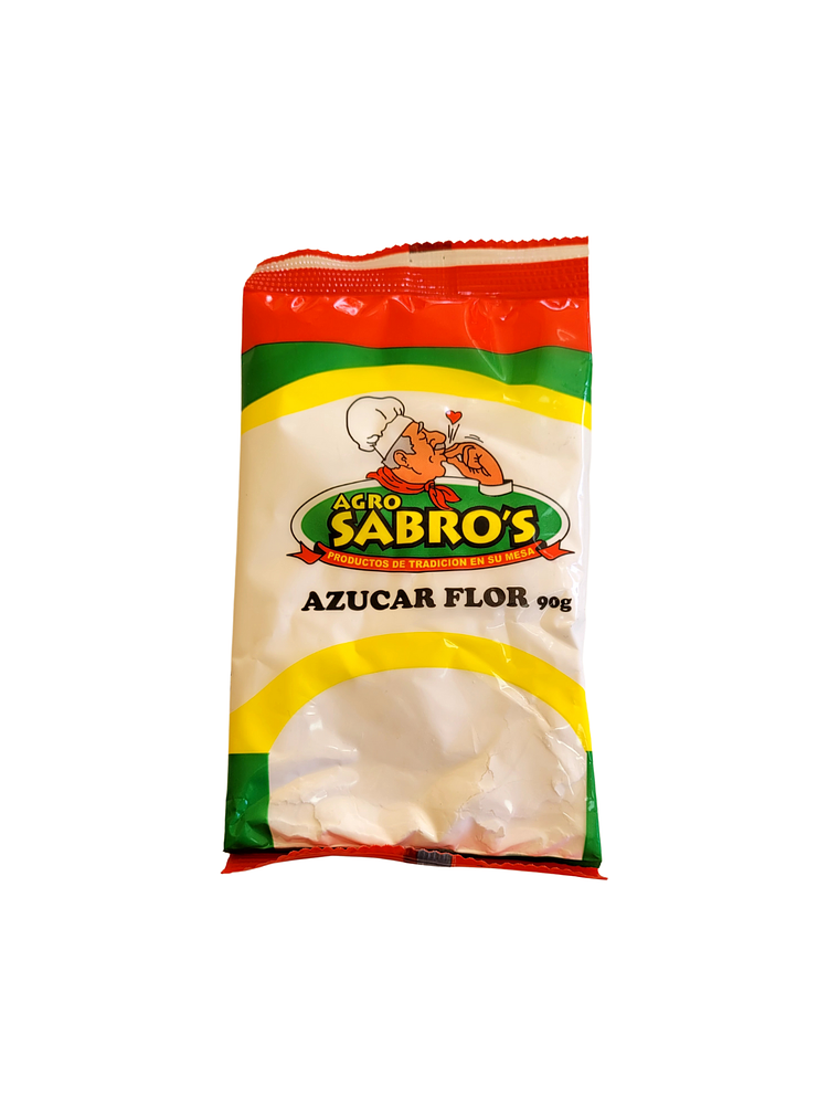 Azúcar Flor Almacenero por unidad o Pack 10 Bolsitas de 90 grs 1