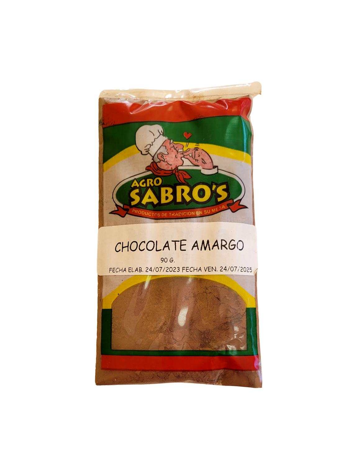 Chocolate en Polvo Amargo 90 gr Tamaño Almacenero unidad o Pack 10 unidades 1