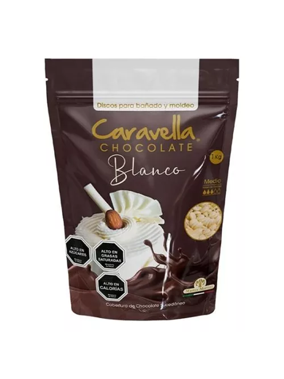 Cobertura De Chocolate Caravella Blanco 100 gr 2