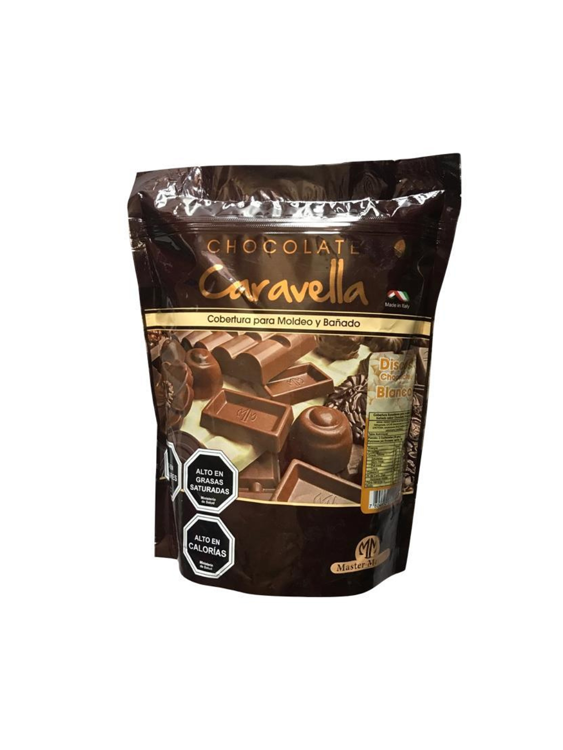 Cobertura De Chocolate Caravella Blanco 100 gr 3